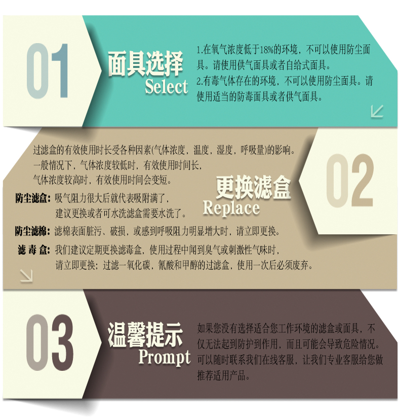面具选择及更换建议(图1)