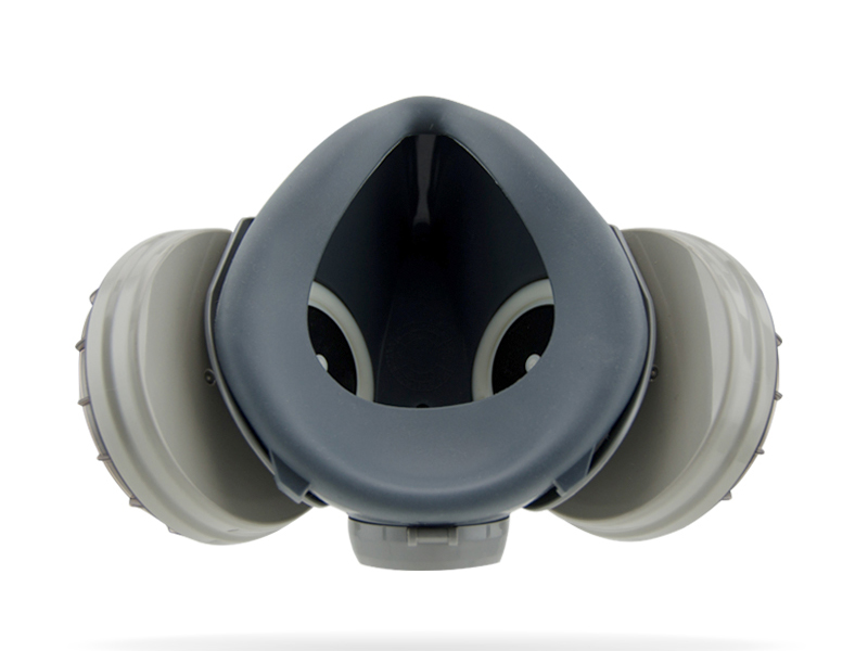 日本重松制作所DR28SU2K双滤盒防粉尘面具面罩熔接石材打磨船厂(图3)