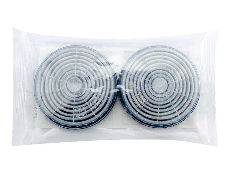 KOKEN/兴研 LAS-51C 防尘滤盒活性炭滤芯 电焊打磨粉尘 户外(图5)