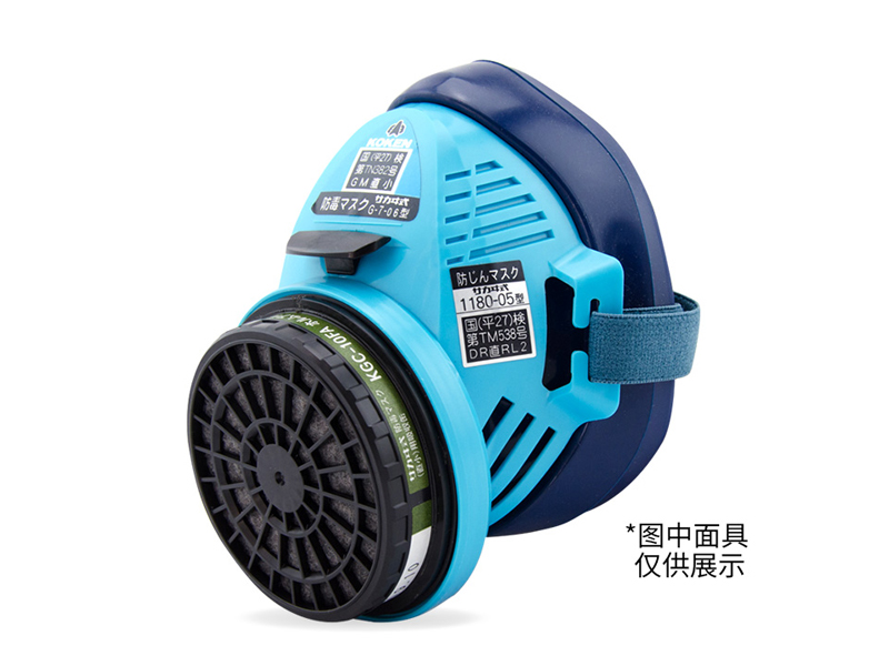 日本原装进口KOKEN兴研KGC-10型FA甲醛滤盒办公室装修实验室孕妇(图2)