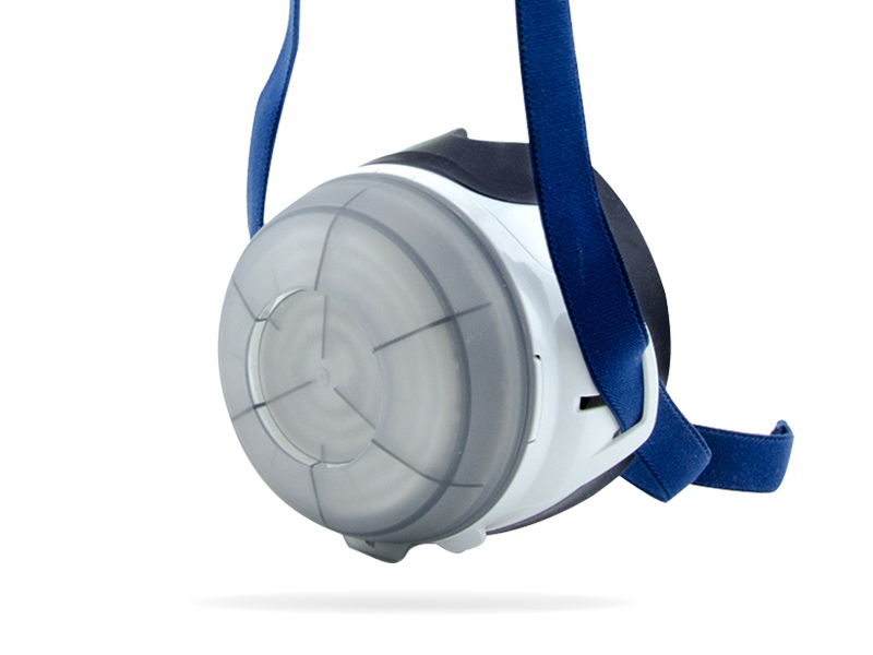 日本进口重松制作所DR10R轻便的防雾霾防尘面具防护面罩75克(图2)