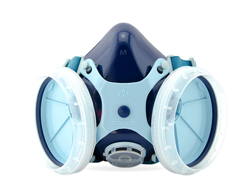 日本兴研KOKEN防毒面具RR-7-05型面罩甲醛有机气体甲苯办公室装修(图4)