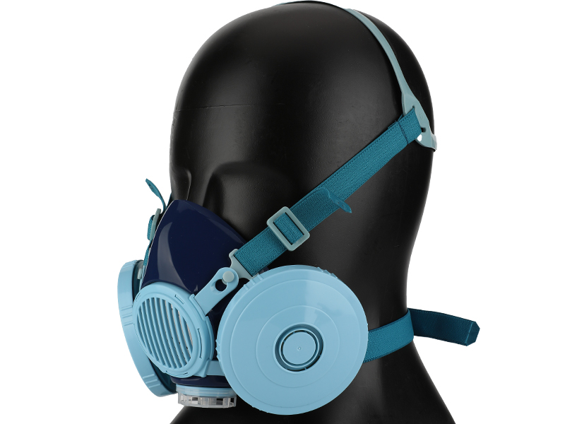 KOKEN/兴研进口1091D-04防尘面具双滤棉滤芯焊接矿业视野广轻便(图4)